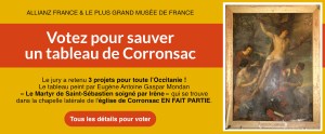 Votez pour sauver  un tableau de Corronsac